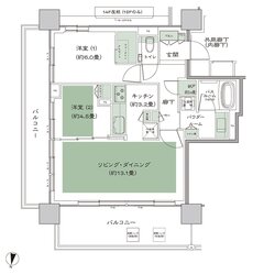 シティタワー札幌すすきの 間取り C-標準 type