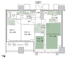 シティタワー札幌すすきの 間取り A'-標準 type