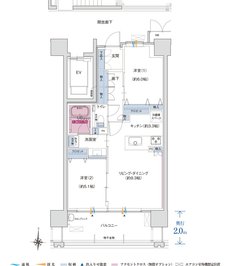 ポレスター大江プレミア 間取り Bタイプ