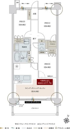 ヴィー・クオレ熱田神宮西 間取り C TYPE