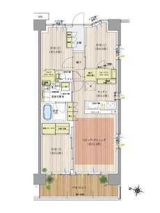 オハナ 蘇我ガーデニア 間取り C5 type
