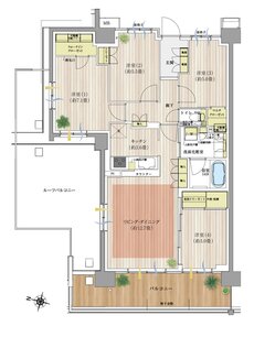 オハナ 蘇我ガーデニア 間取り C3r type