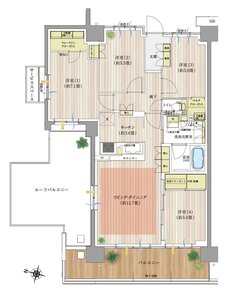 オハナ 蘇我ガーデニア 間取り C2r type