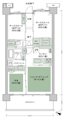 ガーデンハウス成増 間取り E4_a(A(BX5-BX6) type