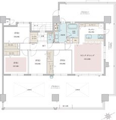 フリーディア和白レジデンス 間取り I type(select1)