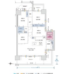 ポレスター道ノ尾駅前 間取り C1タイプ
