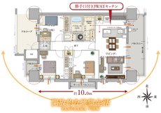 リフローレ浜松中央 間取り Aタイプ