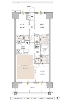 サンクレイドル飯能II 間取り D type