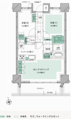ブランズ西荻南三丁目 間取り B type