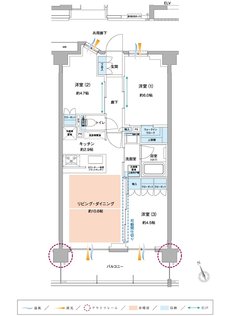 サンクレイドル京王八王子 間取り F type