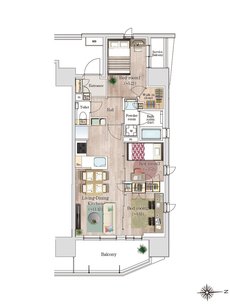プレシス八王子横山町 間取り Cタイプ