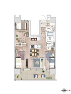 プレシス八王子横山町 間取り Dタイプ
