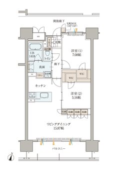 エンブルクロス藤枝 間取り B type