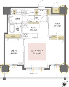 レーベン福住 LEGEND ARKS 間取り L2 TYPE