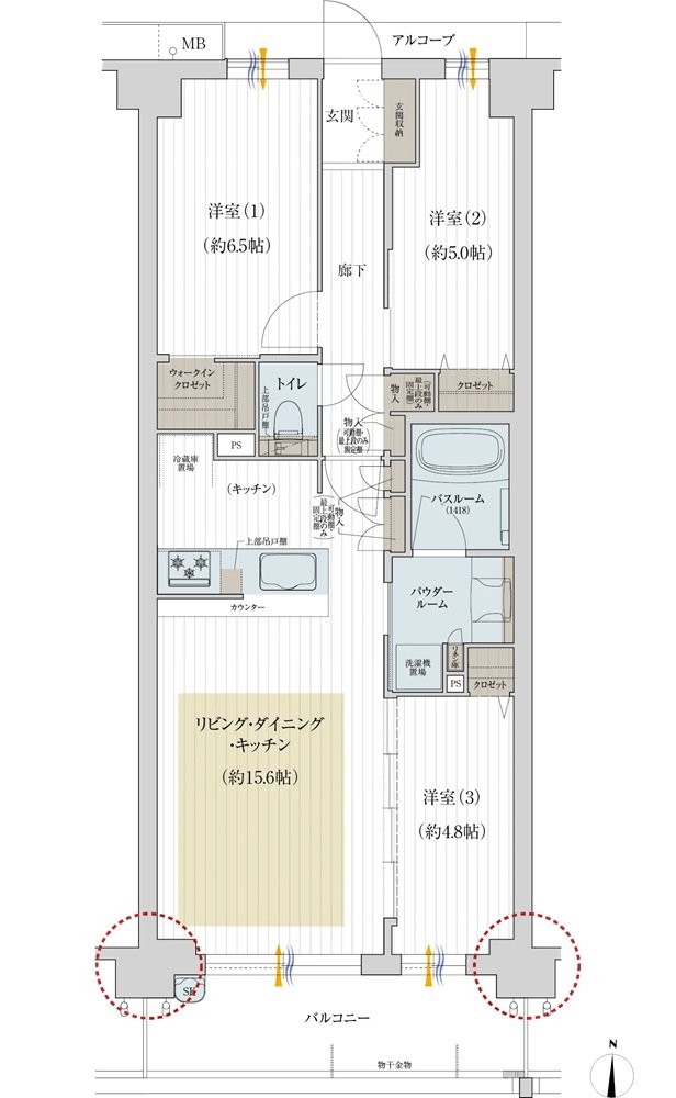 プレサンス グラン 大垣 間取り G type