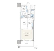 パークシティ小岩　ザ　タワー 間取り 44Eタイプ