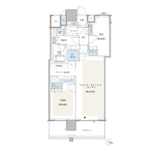 パークシティ小岩　ザ　タワー 間取り 61Eタイプ