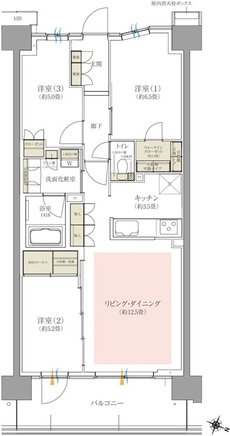 オハナ高尾 間取り I type