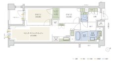 ジオ市谷仲之町 間取り Bタイプ
