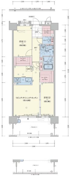 アメイズ諫早駅前プレミアム 間取り E TYPE