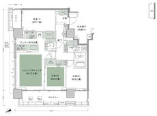 シティタワー東京田町 間取り J-3 type