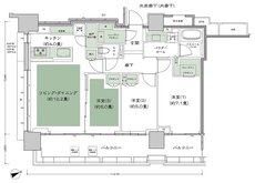 シティタワー東京田町 間取り M-3 type