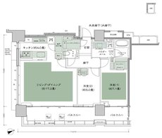 シティタワー東京田町 間取り M-2 type