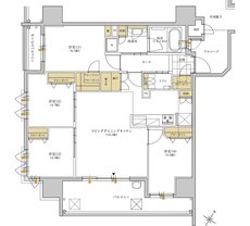 レジデンシャル メゾン 住吉 間取り B TYPE