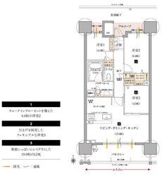 リフローレ豊橋大橋通 間取り Cタイプ