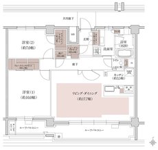 ウエリス岩崎町 THE CLASS 間取り L type
