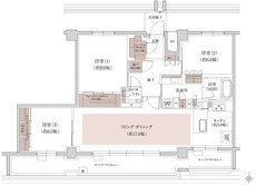 ウエリス岩崎町 THE CLASS 間取り K type
