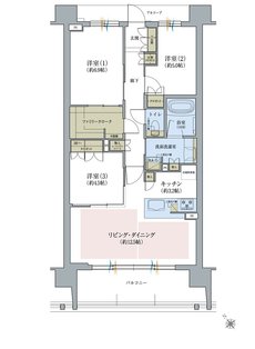 ジオ池田グランプレイス 間取り H type