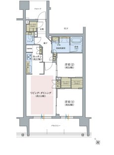 ジオ池田グランプレイス 間取り B type