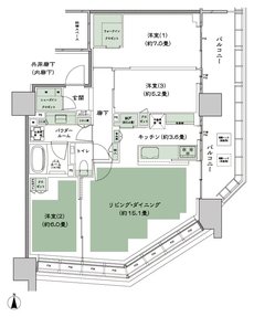CITY TOWER THE RAINBOW 間取り C-3 type