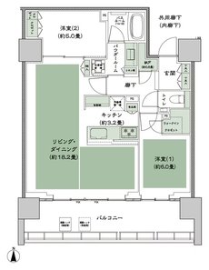 CITY TOWER THE RAINBOW 間取り B-2 type