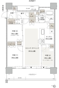 URAWA THE TOWER 間取り WG TYPE