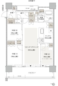 URAWA THE TOWER 間取り WG TYPE