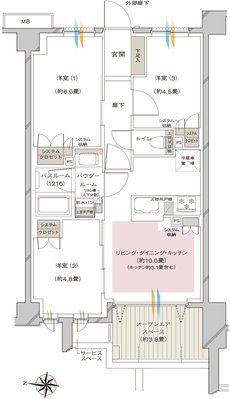 ヴェレーナ大泉学園 間取り Dos type