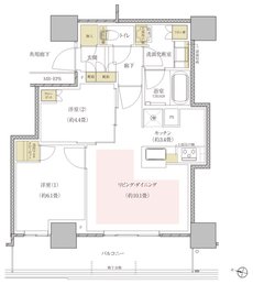プラウドタワー郡山 間取り B type