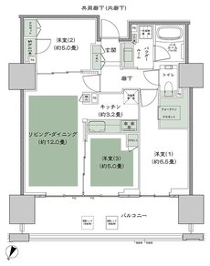 シティタワー錦糸公園 間取り B-3 type