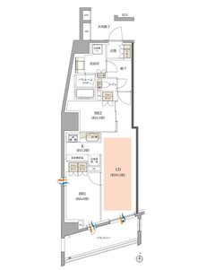 イノバス西日暮里 間取り A3タイプ
