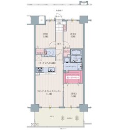 アルファリアラス西二見 間取り Ig TYPE