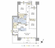 サーパス八幡二丁目 間取り Aタイプ