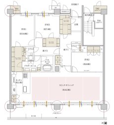 プレミスト京都 松ケ崎 間取り AP type
