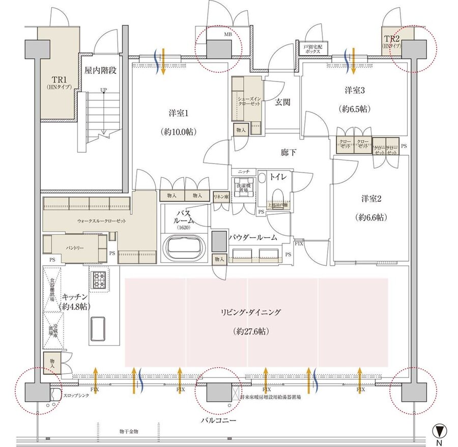 プレミスト京都 松ケ崎 間取り HN type