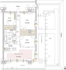 プレミスト京都 松ケ崎 間取り IM type