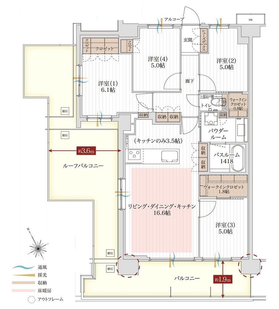 アルファステイツ市川下総中山 間取り B2r type