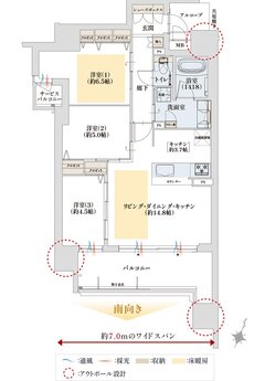 グランドパレス近江八幡 間取り B type