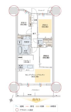 グランドパレス近江八幡 間取り C type