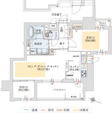 グランドパレス近江八幡 間取り G type